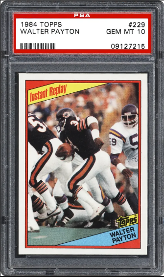 1984 Topps Walter Payton