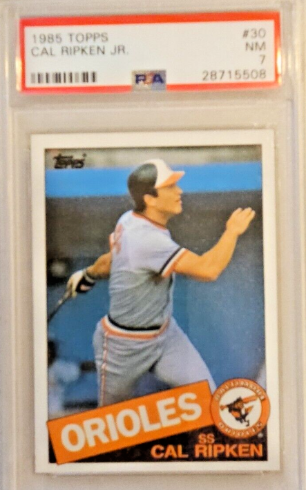 1985 Cal Ripken Jr. Topps card