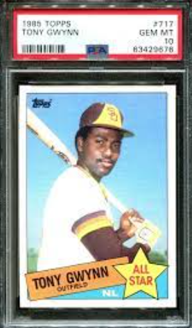 1985 Tony Gwynn Topps card