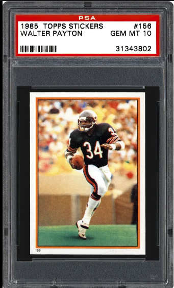 1985 Topps Walter Payton