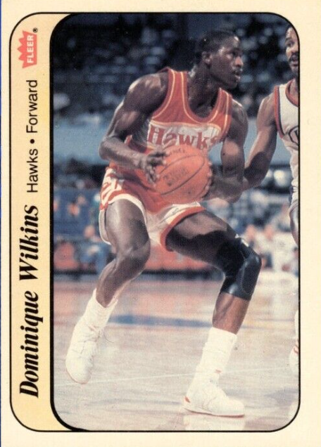 1986 Dominique Wilkins Fleer Sticker