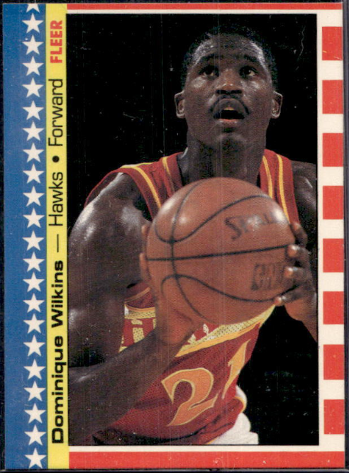 1987 Dominique Wilkins Fleer