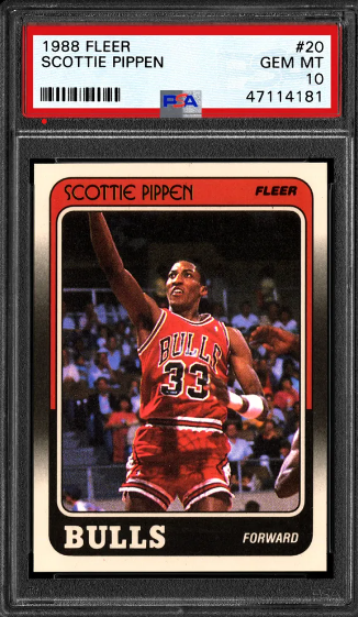 1988 Scottie Pippen Fleer All-Star