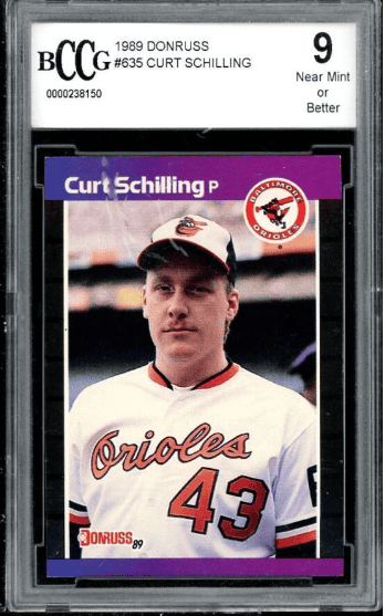 1989 Curt Schilling Fleer