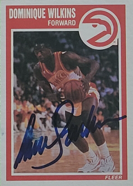 1989 Dominique Wilkins Fleer Sticker