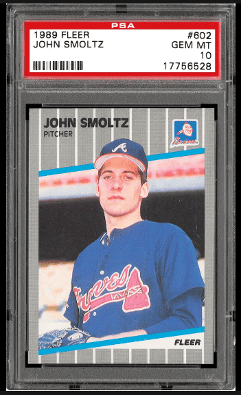 1989 John Smoltz Fleer