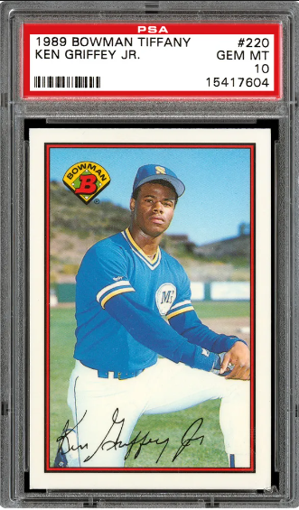 1989 Ken Griffey Jr. Bowman Baseball Card