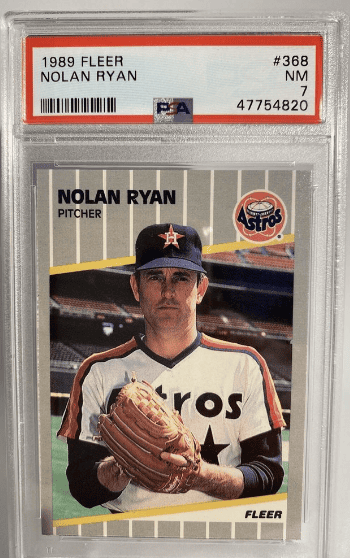 1989 Nolan Ryan Fleer