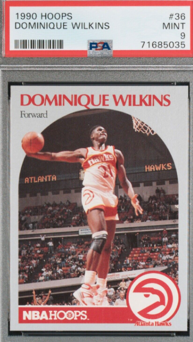 1990-91 Dominique Wilkins Hoops