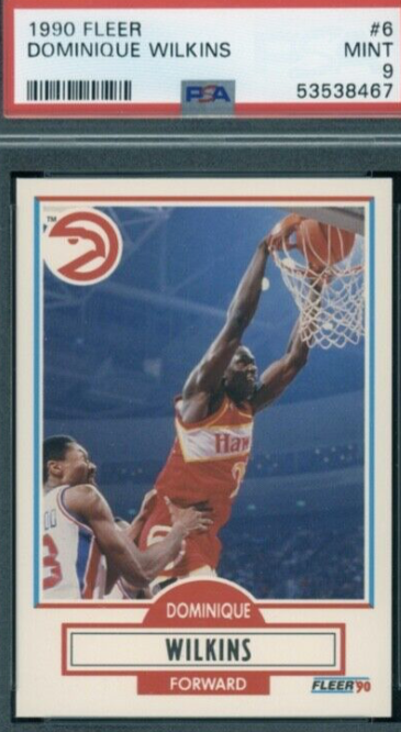 1990 Dominique Wilkins Fleer