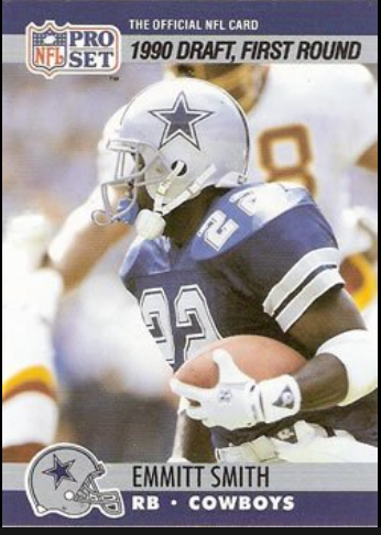 1990 Pro Set Emmitt Smith