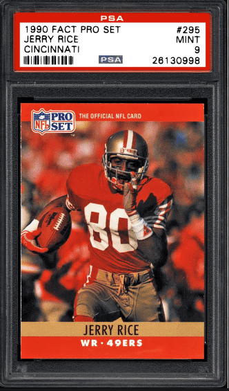 1990 Pro Set Jerry Rice