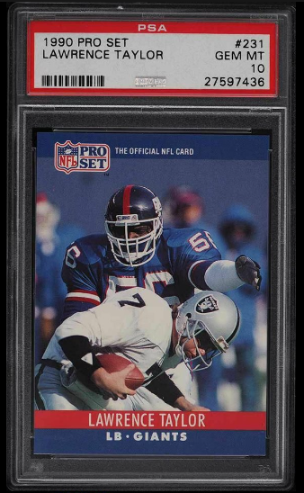 1990 Pro Set Lawrence Taylor