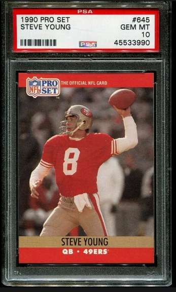 1990 Pro Set Steve Young