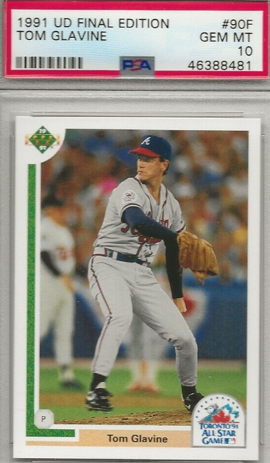 1991 Tom Glavine Upper Deck Final Edition