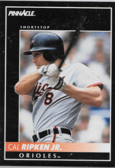 1992 Cal Ripken Jr. Pinnacle card