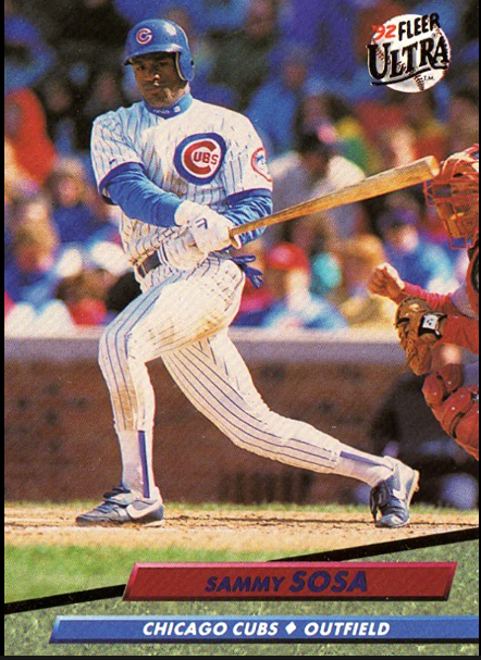 1992 Fleer Ultra Sammy Sosa