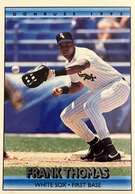 1992 Frank Thomas Donruss card