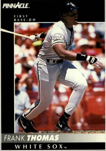 1992 Frank Thomas Pinnacle card