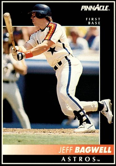 1992 Jeff Bagwell Pinnacle card