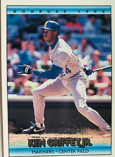 1992 Ken Griffey Jr. Donruss card