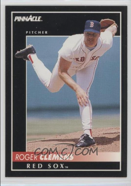 1992 Roger Clemens Pinnacle card