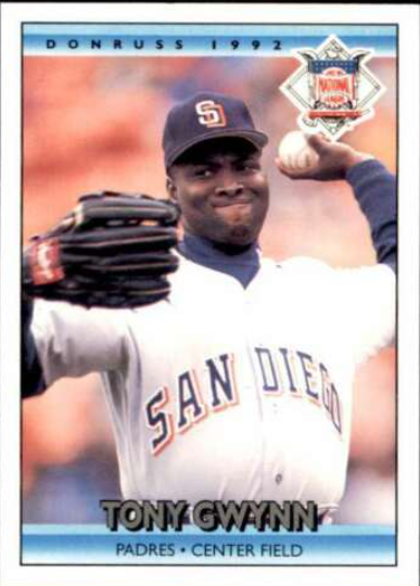 1992 Tony Gwynn Donruss card