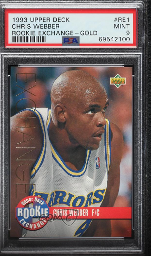 1993-94 Upper Deck SP Foil Chris Webber