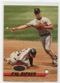 1993 Cal Ripken Jr. Topps Stadium Club card