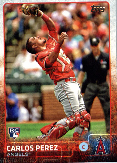 1995 Topps Traded Carlos Perez Rookie Card