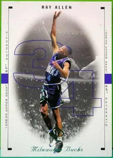 1998-99 Ray Allen SP Authentic Sign of the Times Autograph