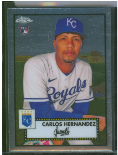 2002 Topps Chrome Carlos Hernandez