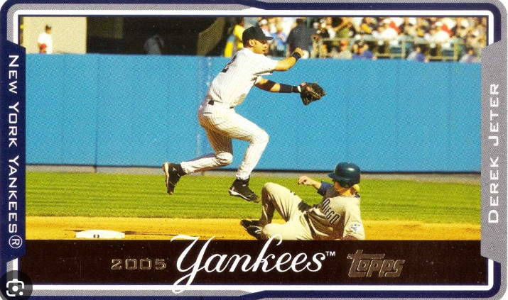 2005 Derek Jeter Topps card