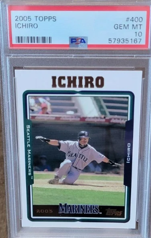 2005 Ichiro Suzuki Topps card