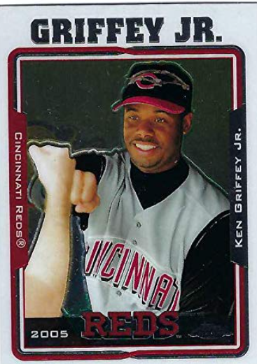 2005 Ken Griffey Jr. Topps card