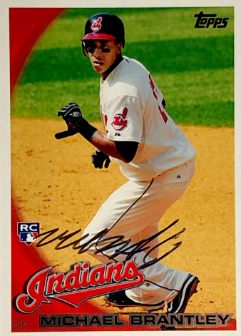 2007 Bowman Sterling Prospect Michael Brantley Autographs