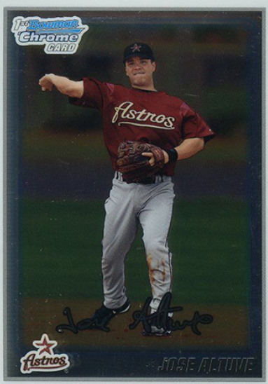 2010 Bowman Chrome Jose Altuve Rookie Card