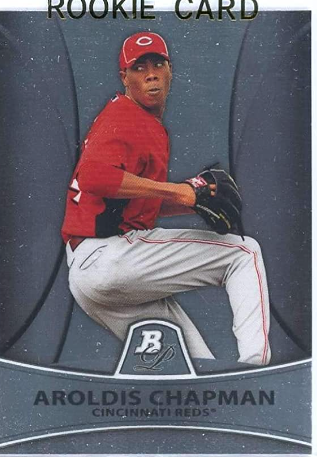 2010 Bowman Platinum Prospects Aroldis Chapman