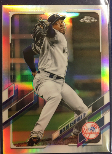 2010 Topps Chrome Aroldis Chapman