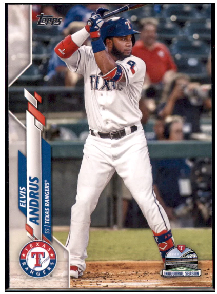 2010 Topps Chrome Elvis Andrus Card