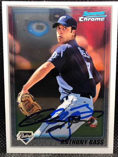 2010 Topps Pro Debut Anthony Bass Autograph