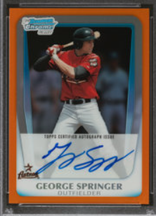 2011 Bowman Chrome Draft Autograph George Springer