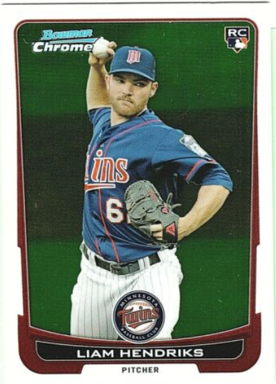 2011 Bowman Chrome Draft Liam Hendriks RC