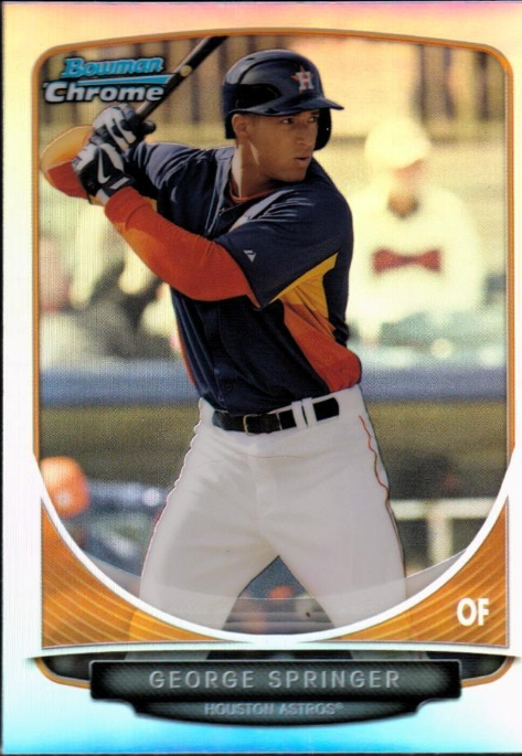 2011 Bowman George Springer Chrome Draft Refractors