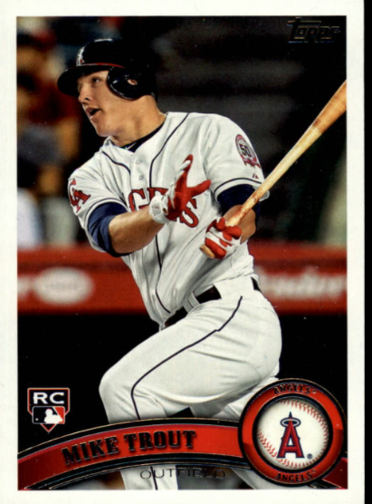 2011 Topps Update Mike Trout