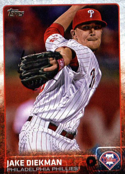 2012 Bowman Jake Diekman Chrome Draft