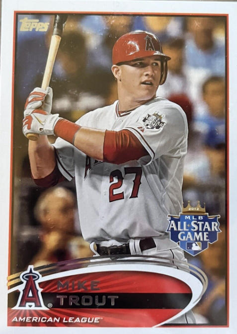 2012 Topps Update Mike Trout