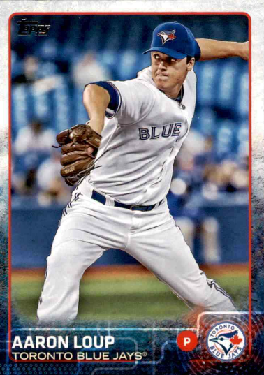 2012 Topps Update Series Aaron Loup