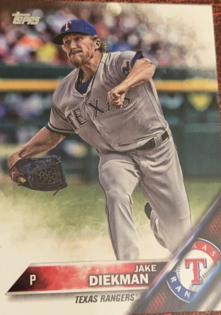 2012 Topps Update Series Jake Diekman