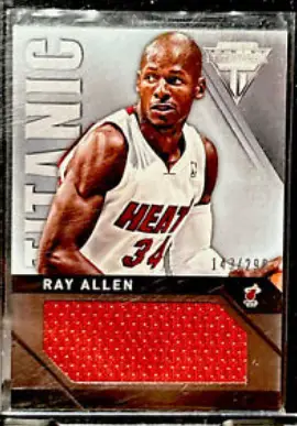 2013-14 Ray Allen Panini Flawless Patches Autographs